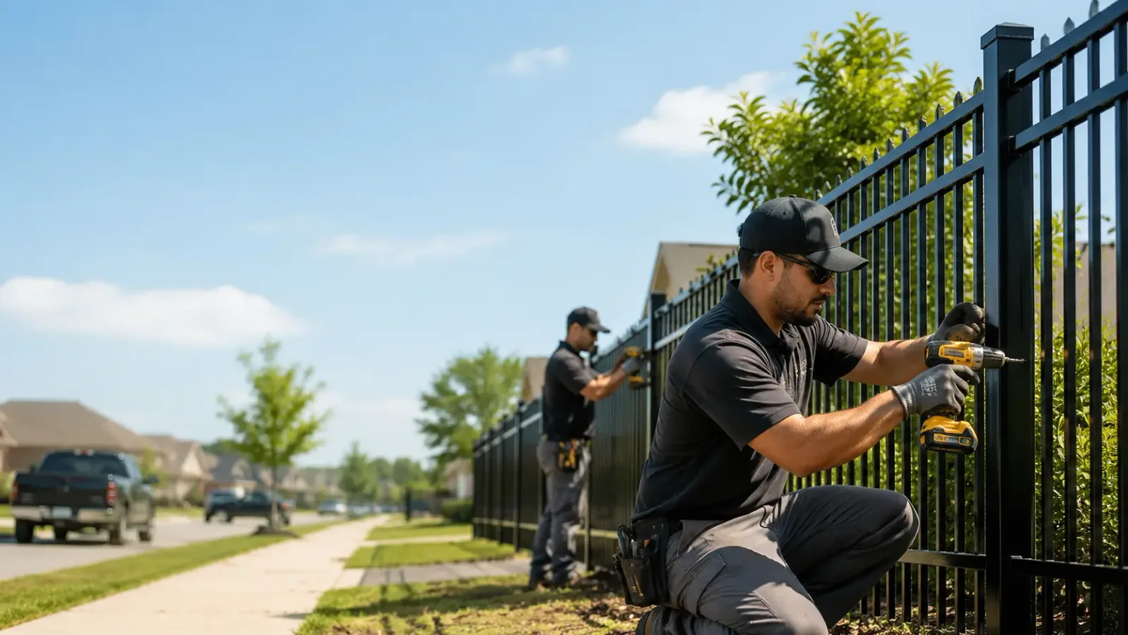 Metal Fence Installation in Willard, NY
